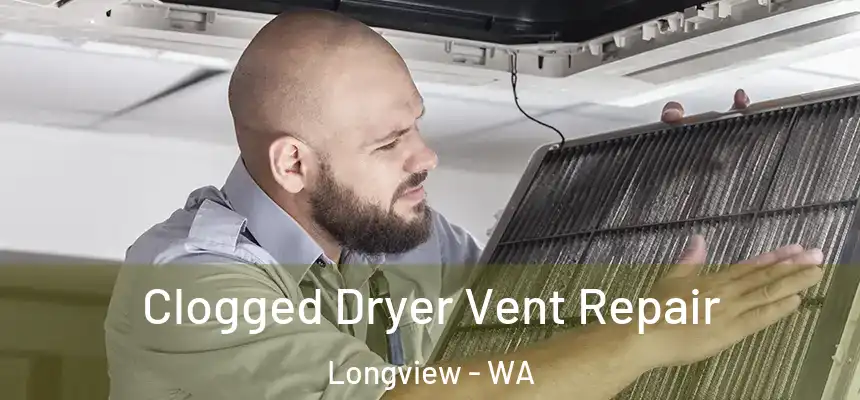  Clogged Dryer Vent Repair Longview - WA